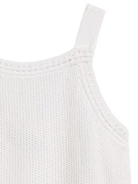 Banana republic sweater tank crochet
